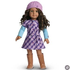 American Girl Pretty & Plaid Dress